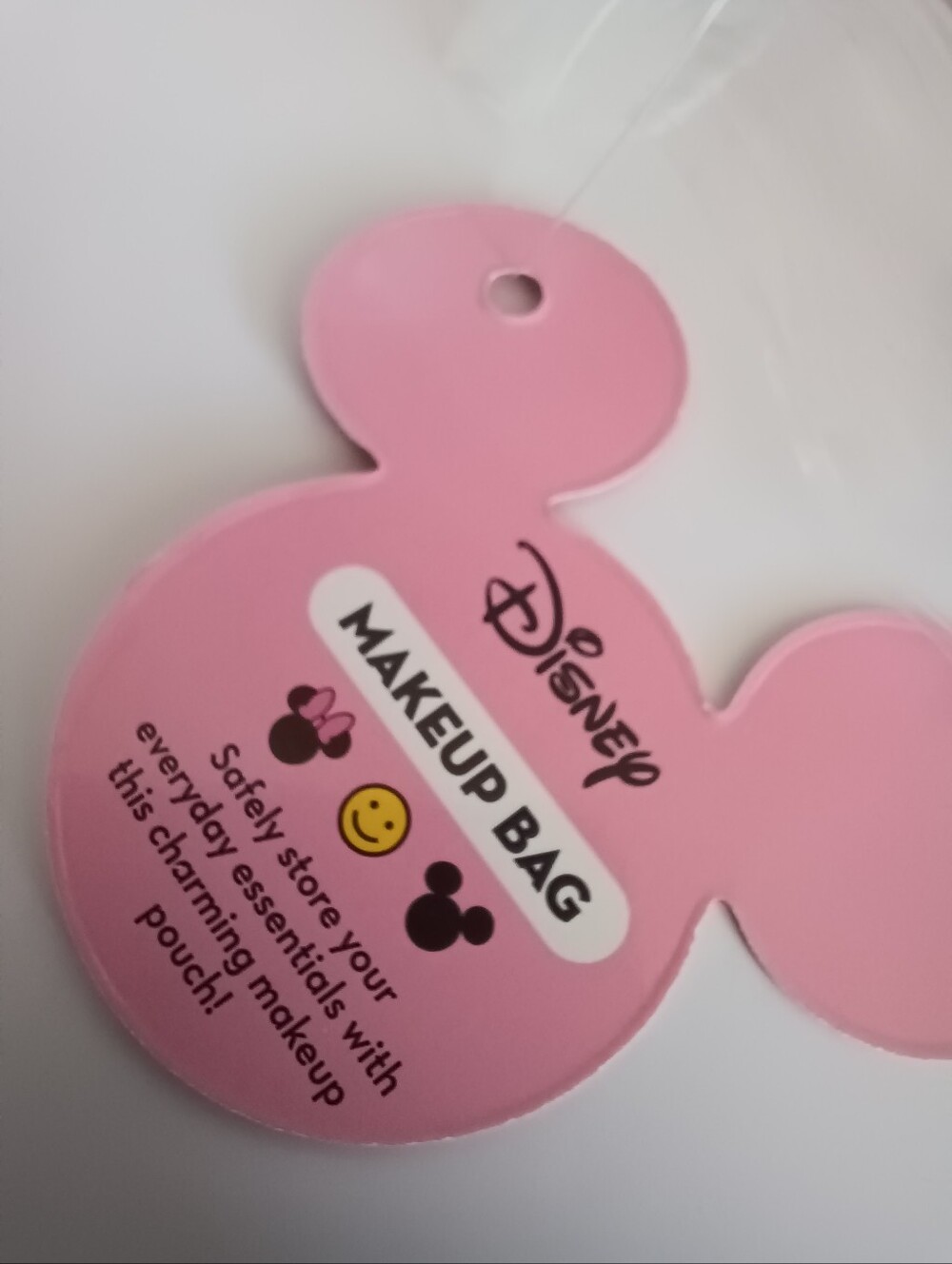 Creme Shop Disney Pink Minnie and Mickey Mouse Makeup Bag NEW - Picture 5 of 6